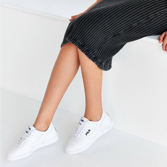 FILA Original Fitness White Leather Sneaker / FILA Leather Shoes - Picture 6 of 15